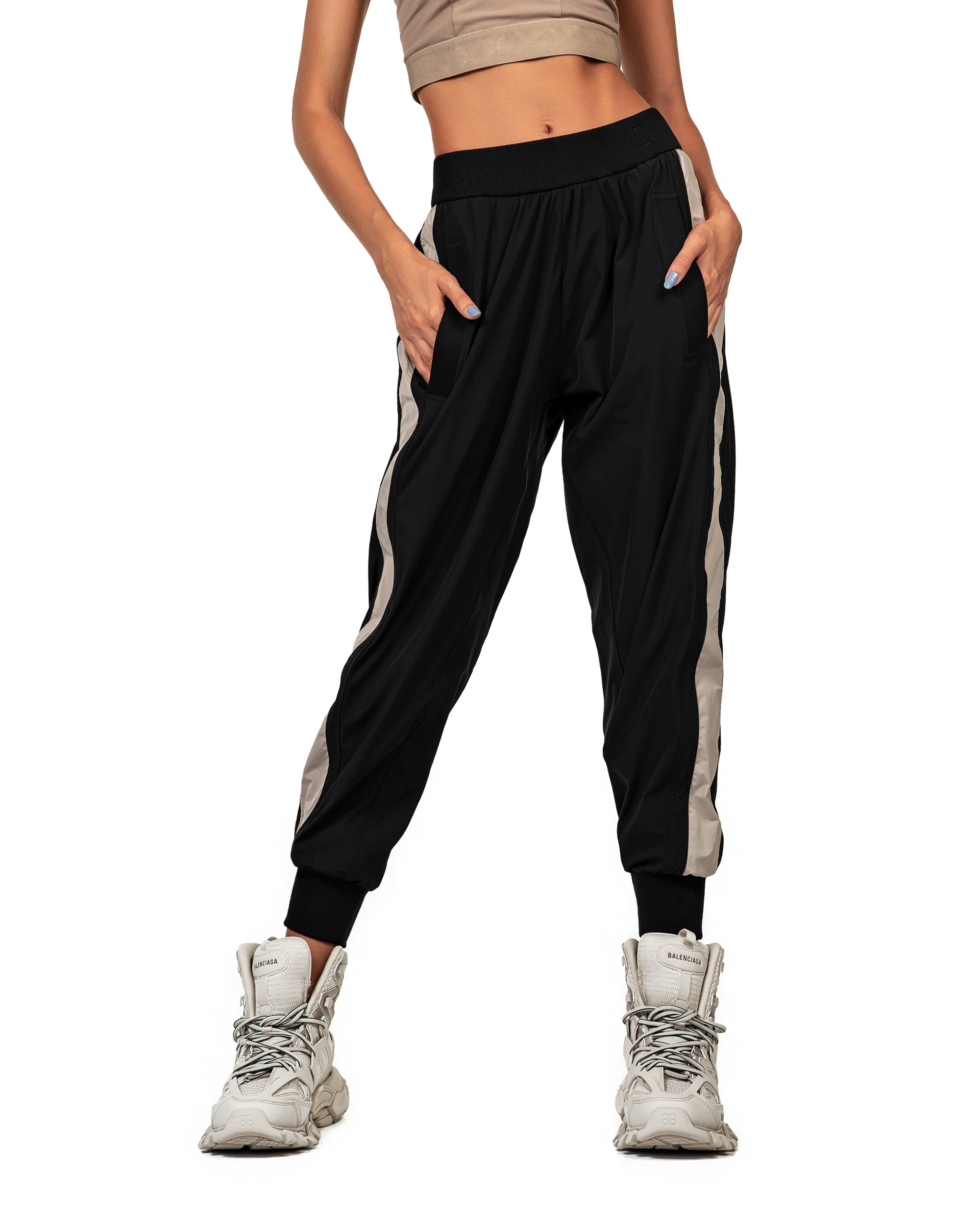 Band jogger pants - P23705