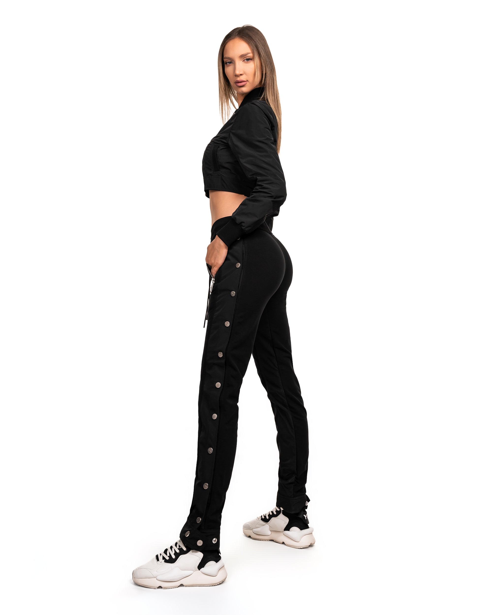 Stud track pants - P22358