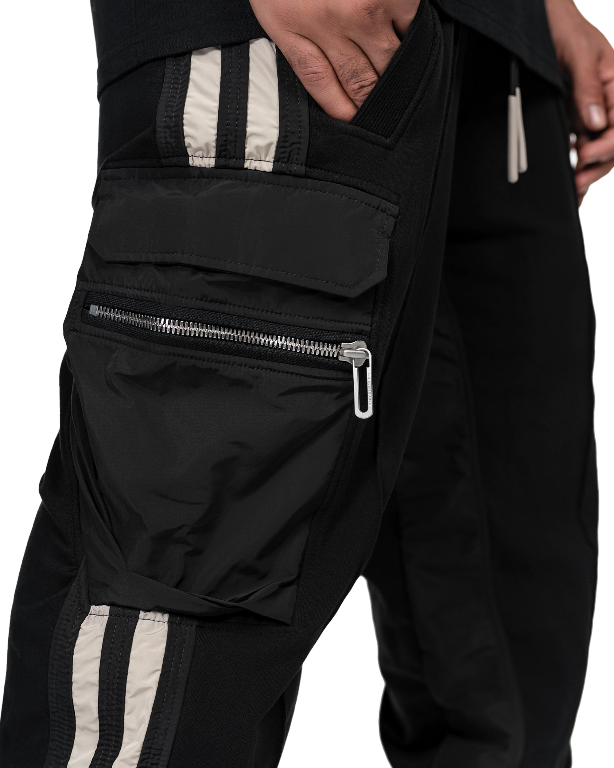 Vertical lines cargo pants - P14852